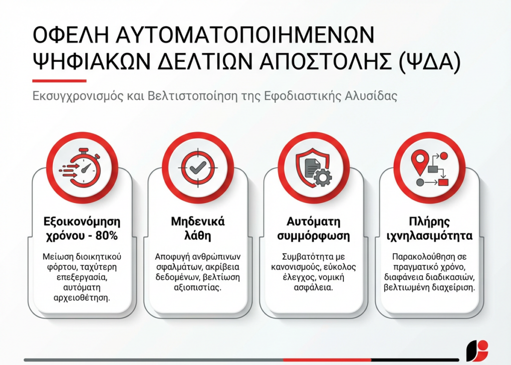 Ωφέλη Αυτοματοποίησης Ψηφιακού Δελτίου Αποστολής